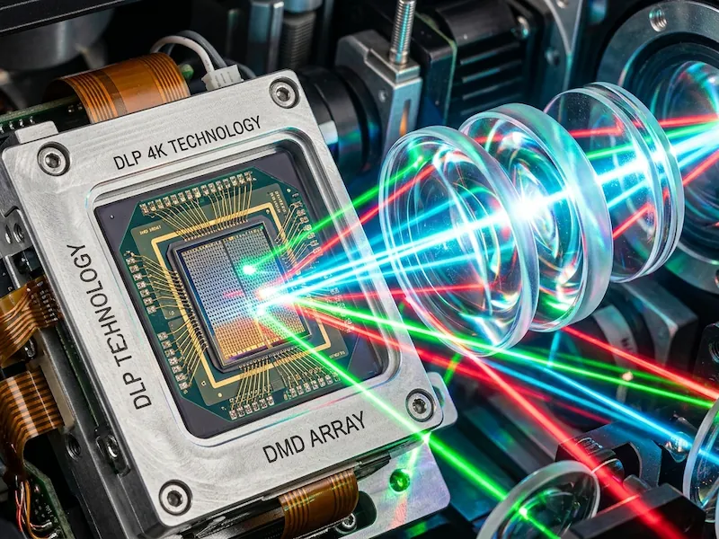 Tehnologie Proiecție XProduse Detaliu optic sistem DLP,Proiectoare Home Cinema