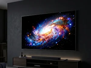 Televizor QD-OLED, combinația de lux între pixelii auto-iluminați și punctele cuantice.